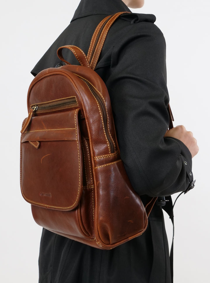 MB-058-R Back Pack - Accesories - Cognac