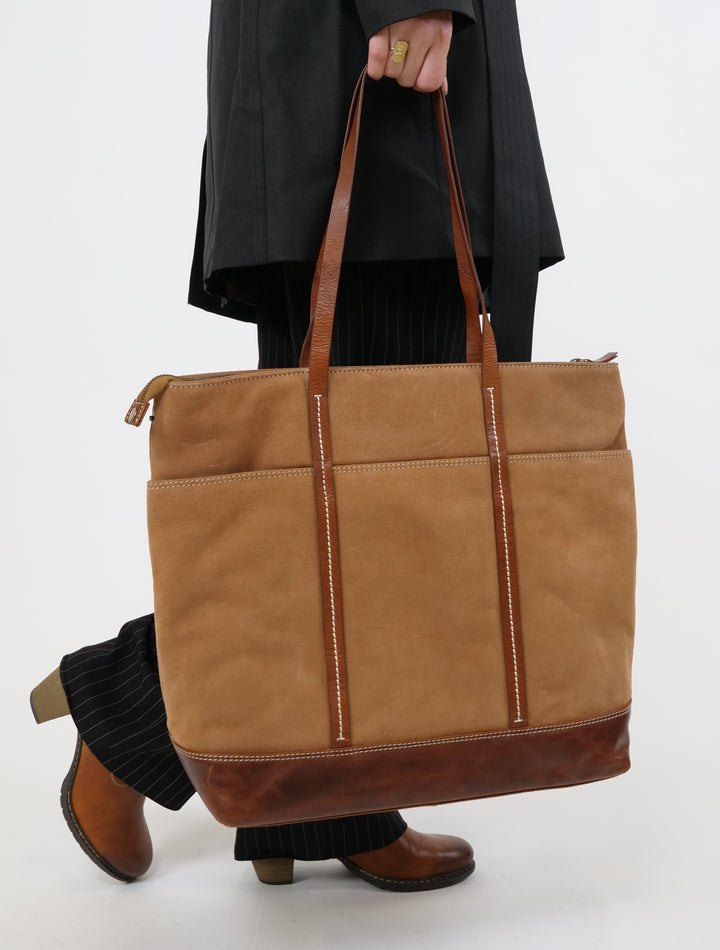 Tote Shopper 14848 - Tillbehör - Cognac