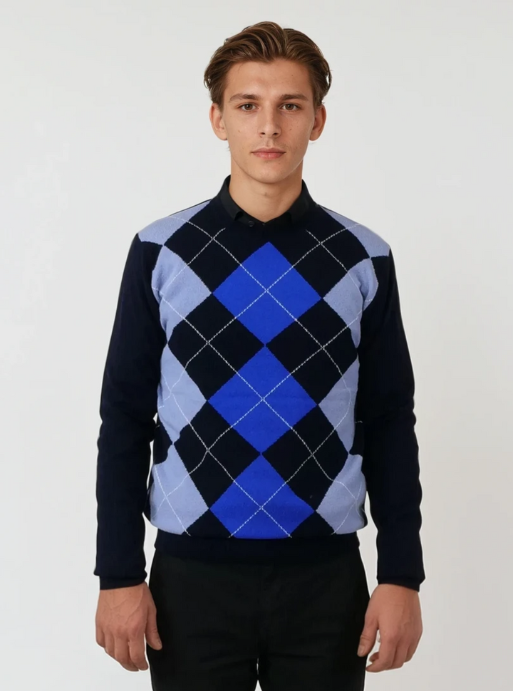 MK3 Herr - 100% Pure Cashmere - Herr - Marinblå