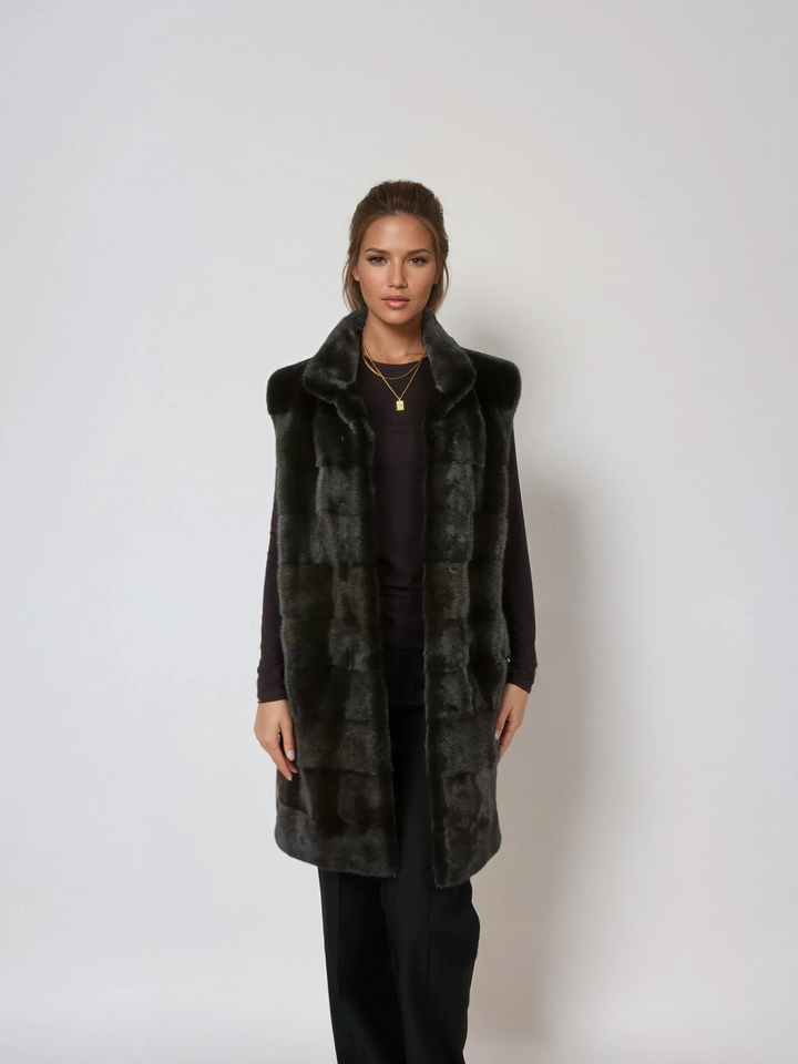 Denise West, 92 cm. - Halsband - Mink - Kvinnor - Armé