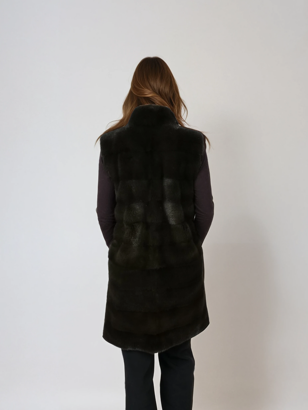 Denise West, 92 cm. - Halsband - Mink - Kvinnor - Armé