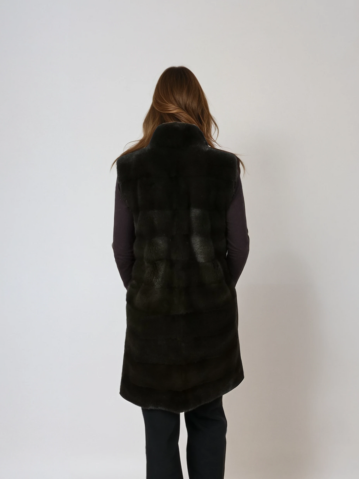 Denise West, 92 cm. - Halsband - Mink - Kvinnor - Armé