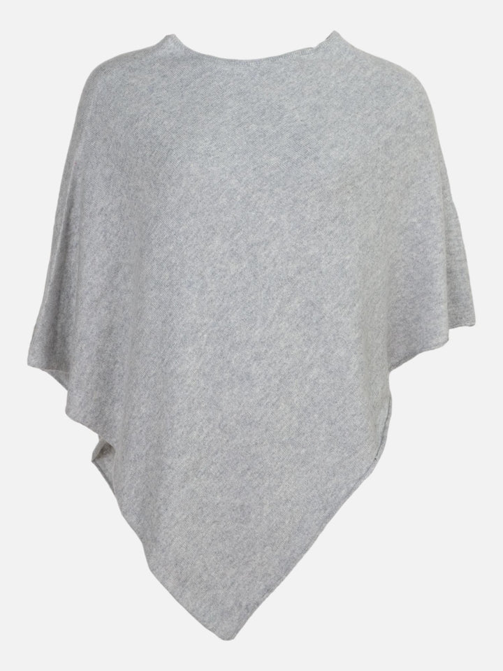 SY-24001 Poncho - 100% Cashmere - Accesories - Grey