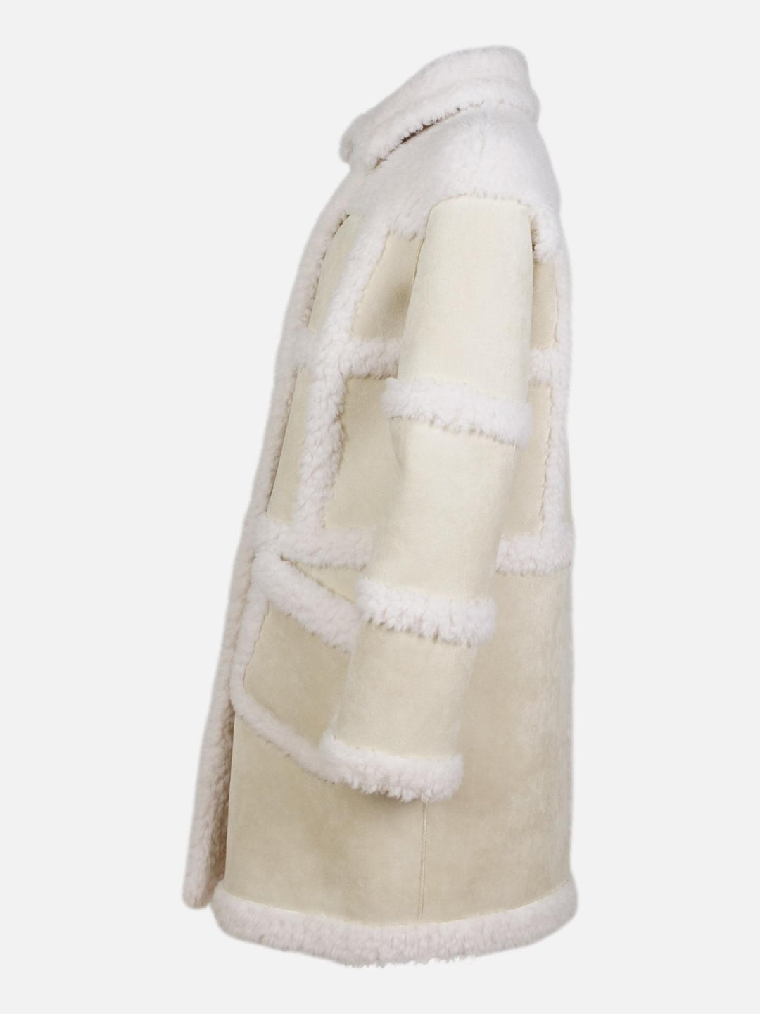 Herta, 90 cm. - Collar - Air Wool - Women - White