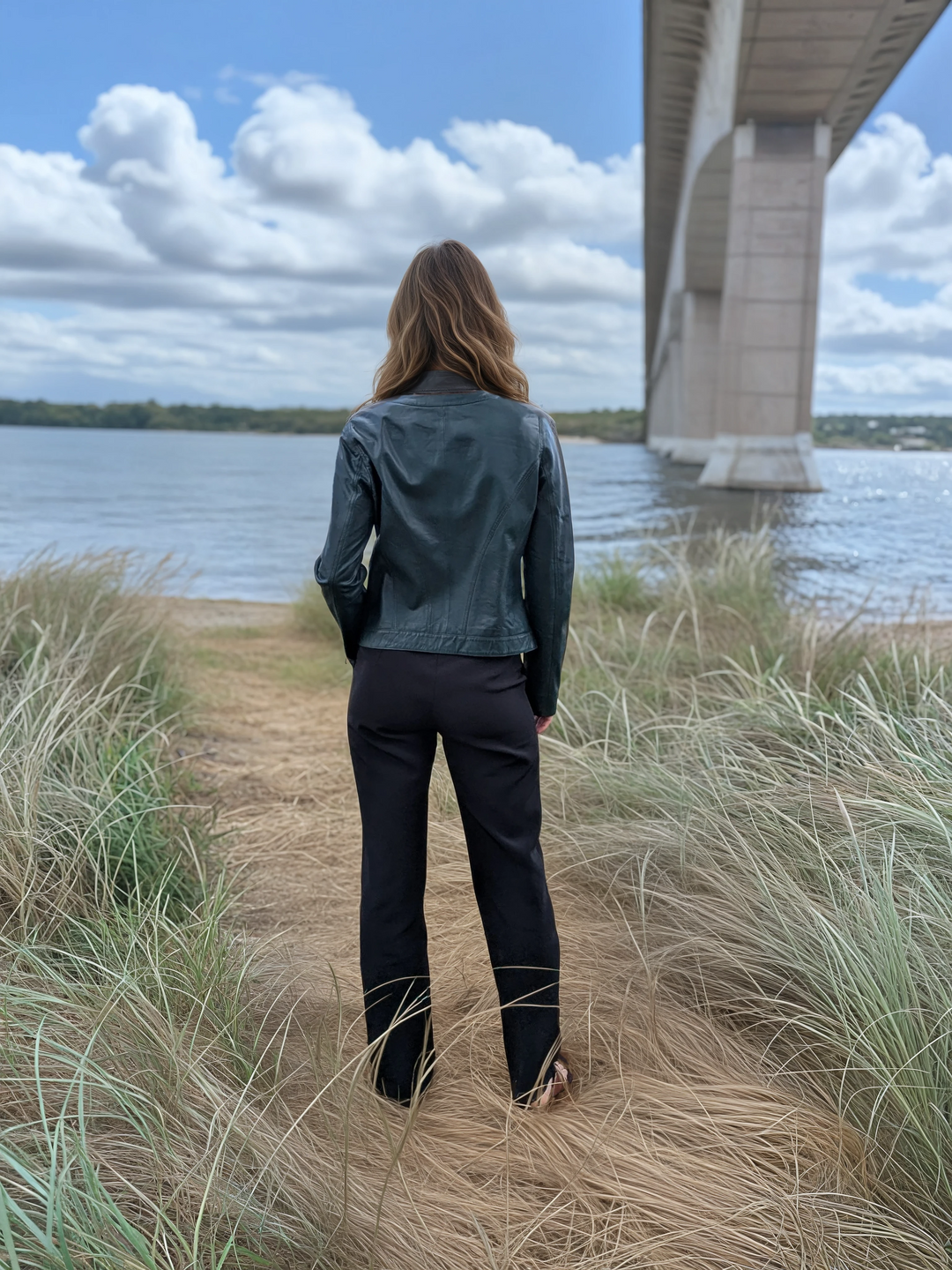 Chantel - Lamme Malli Læder - Damer - Kobbergrøn