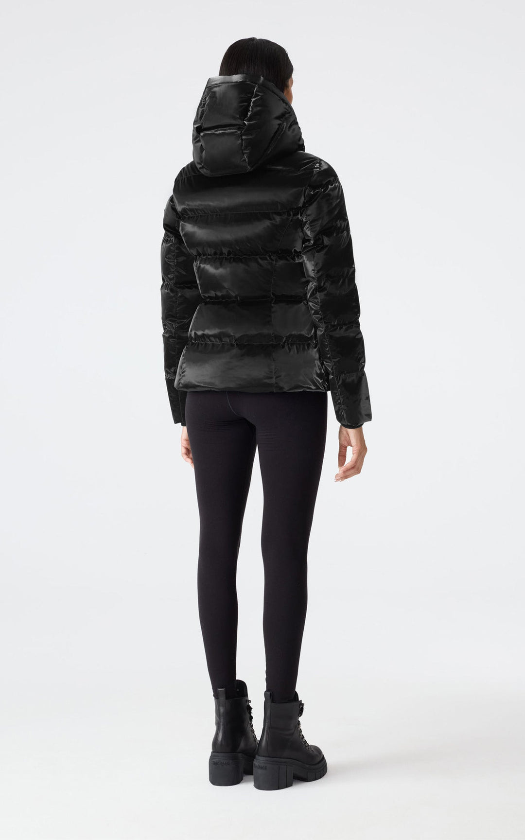 Black Madalyn Glo Puffer Jacket - Women