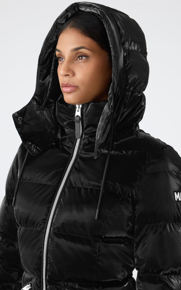 Black Madalyn Glo Puffer Jacket - Women