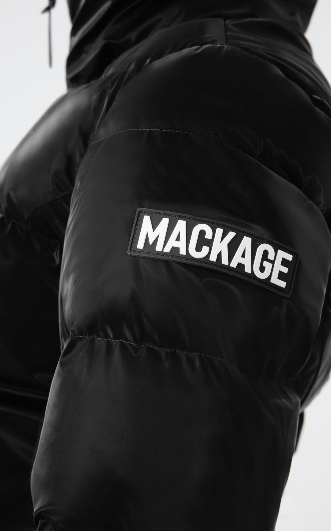 Black Madalyn Glo Puffer Jacket - Women