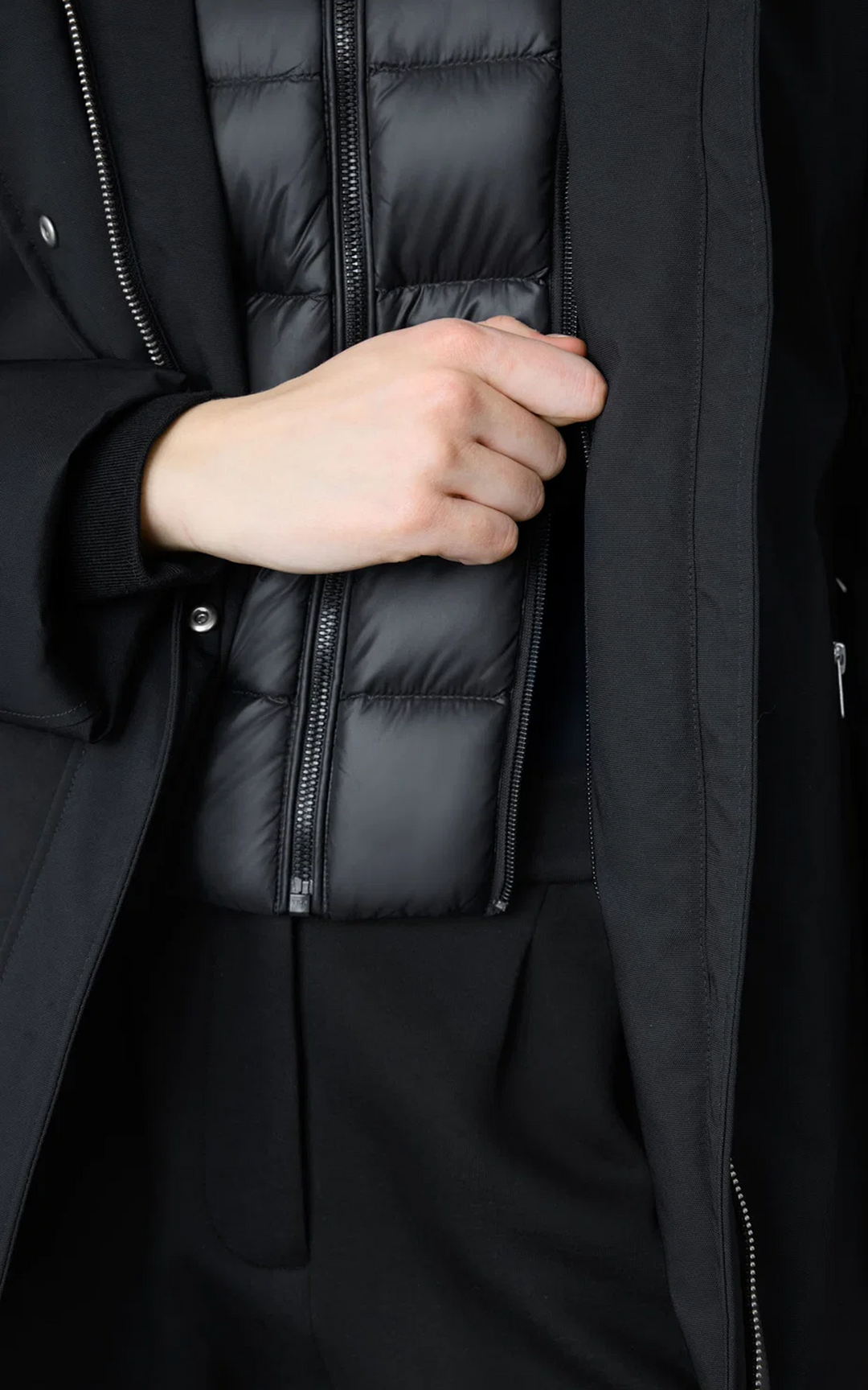 Black Jeni-F 2-in-1 Parka - Women