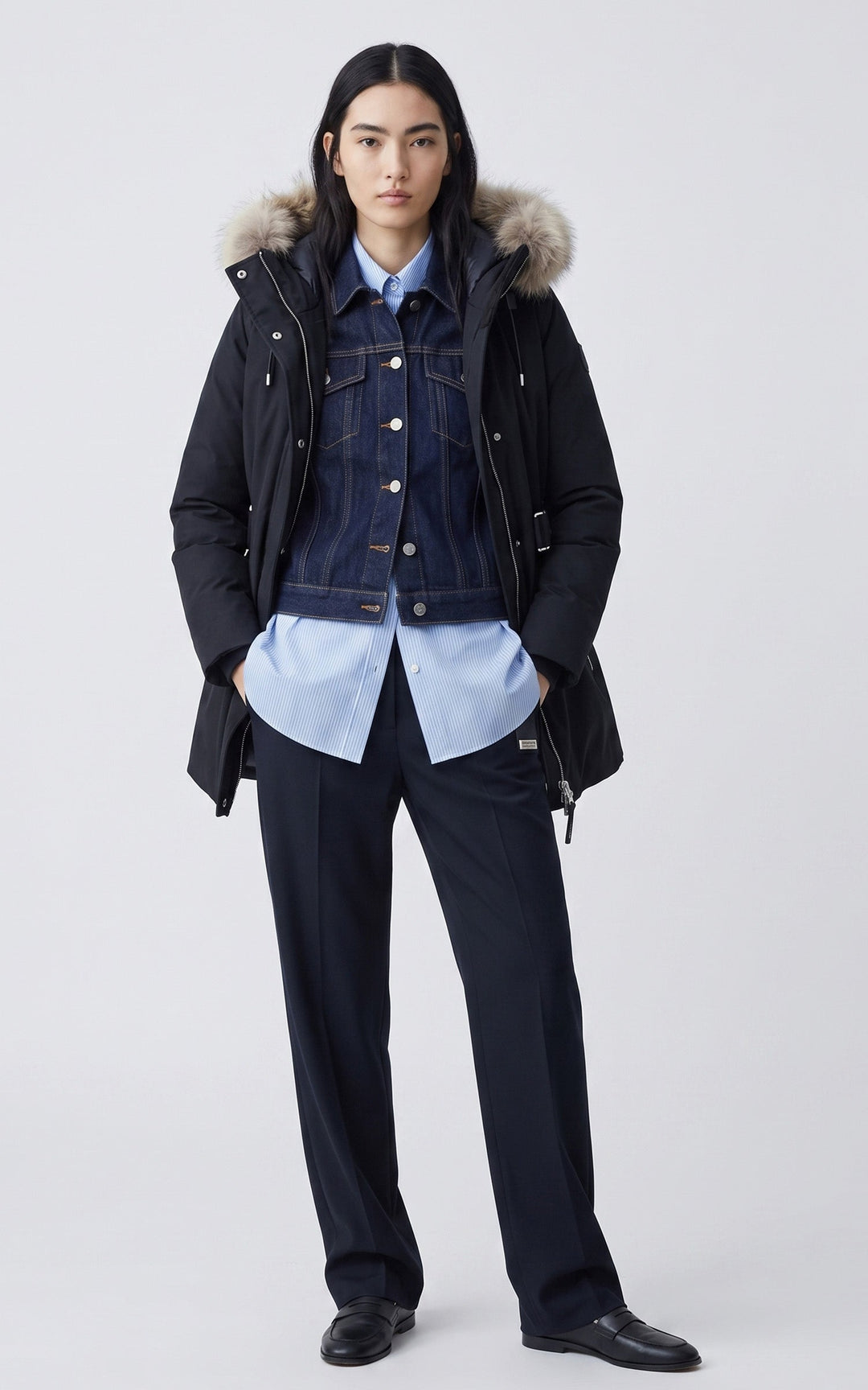 Black Jeni-F 2-in-1 Parka - Women