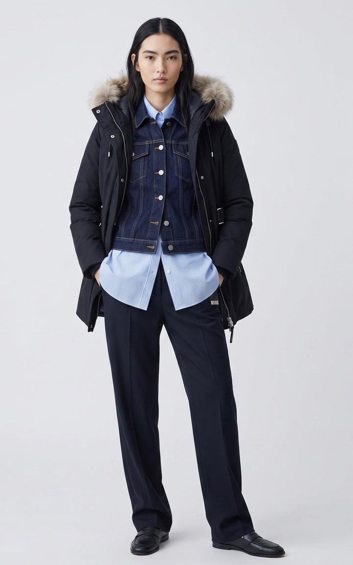 Black Jeni-F 2-in-1 Parka - Women