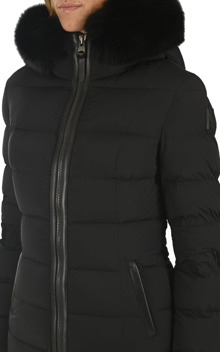 A "CALLA-BX" Noir Mackage 3/4 Doudoune Femme details photo