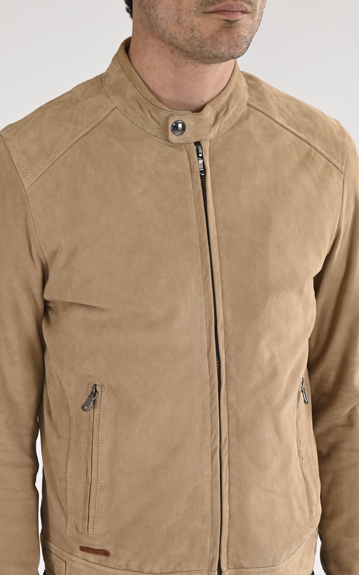 A "DELF 102569" Beige Daytona 73 Blouson Homme details photo