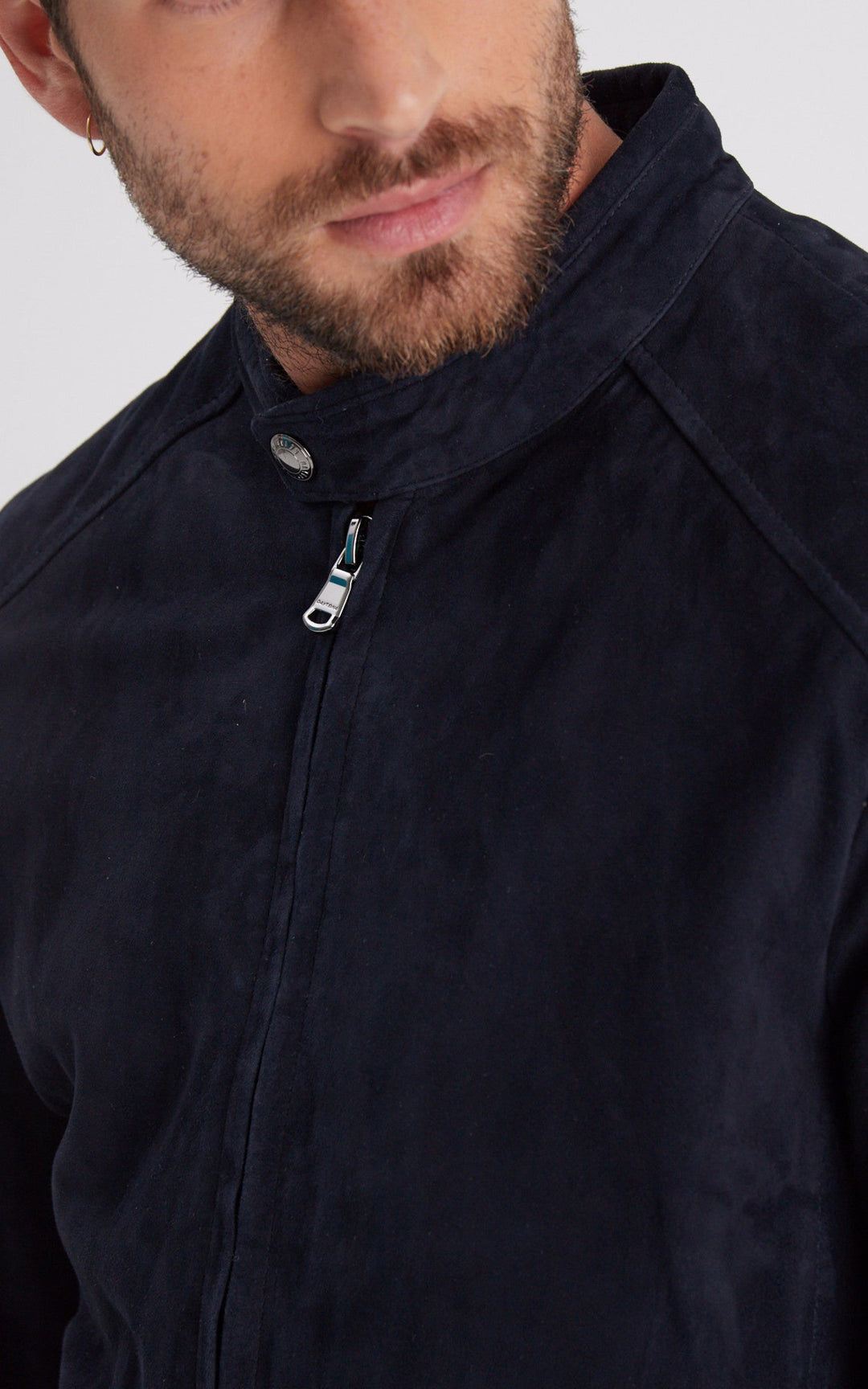 A "DELF 102569" Navy Daytona 73 Blouson Homme interior photo