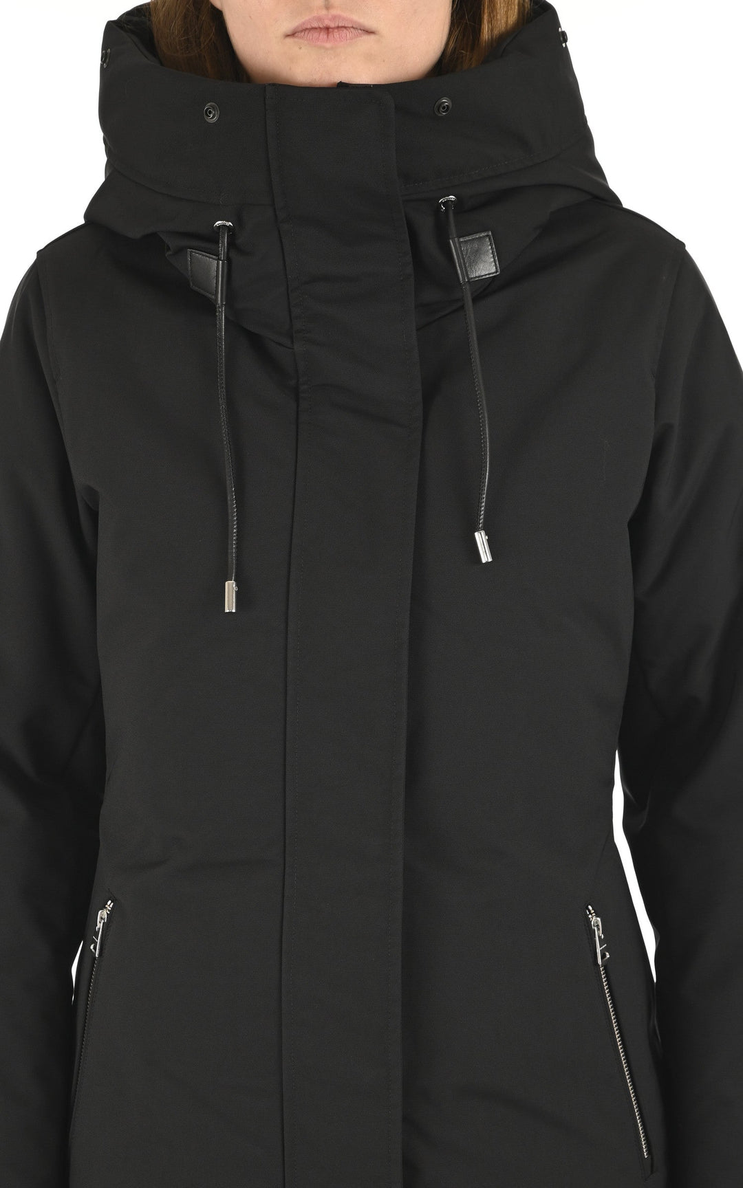 A "SHILOH-F" Noir Mackage 7/8 Doudoune Femme details photo