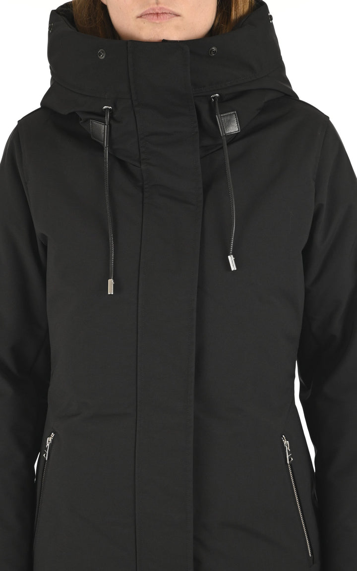 A "SHILOH-F" Noir Mackage 7/8 Doudoune Femme details photo