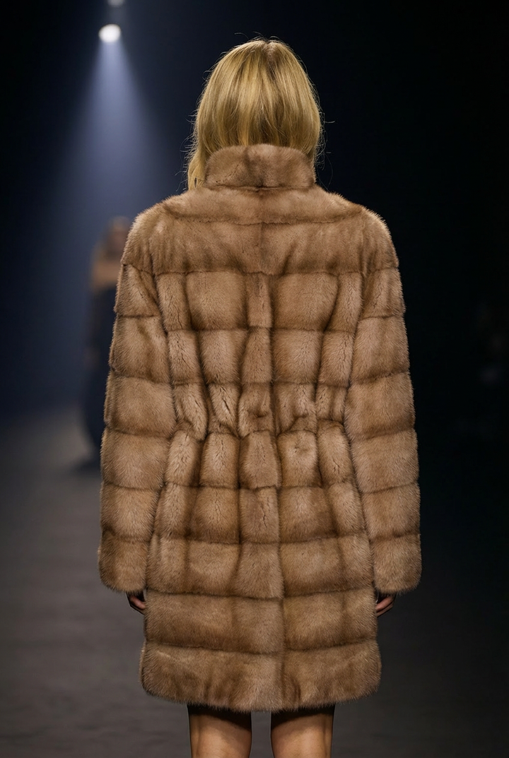 Rosario, 85 cm. - Mink - Kvinde - Pastel