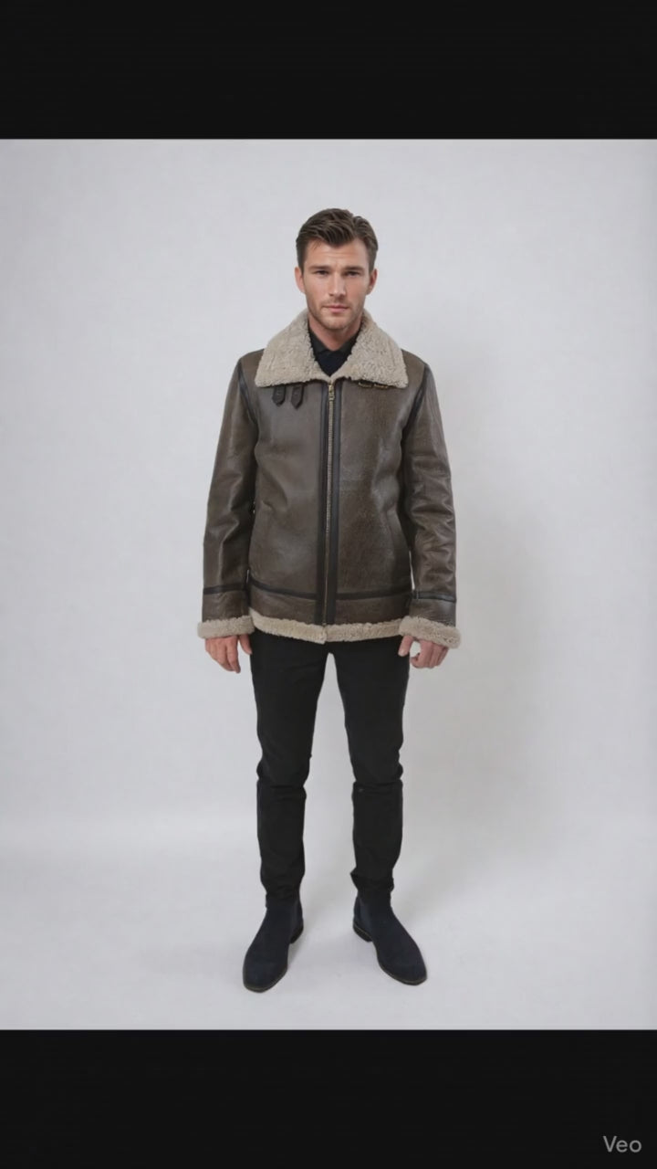 Edward, 68 cm. - krave - Cool lam - mand - mørkebrun