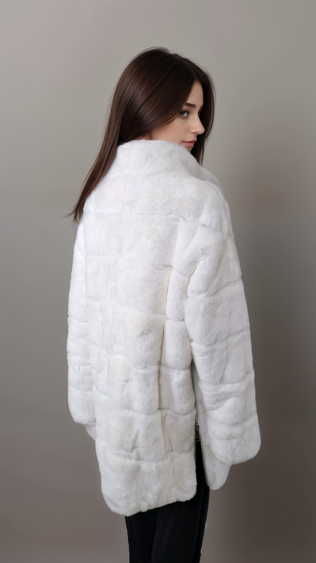 Hachan, 80 cm. - Rex - Women - White