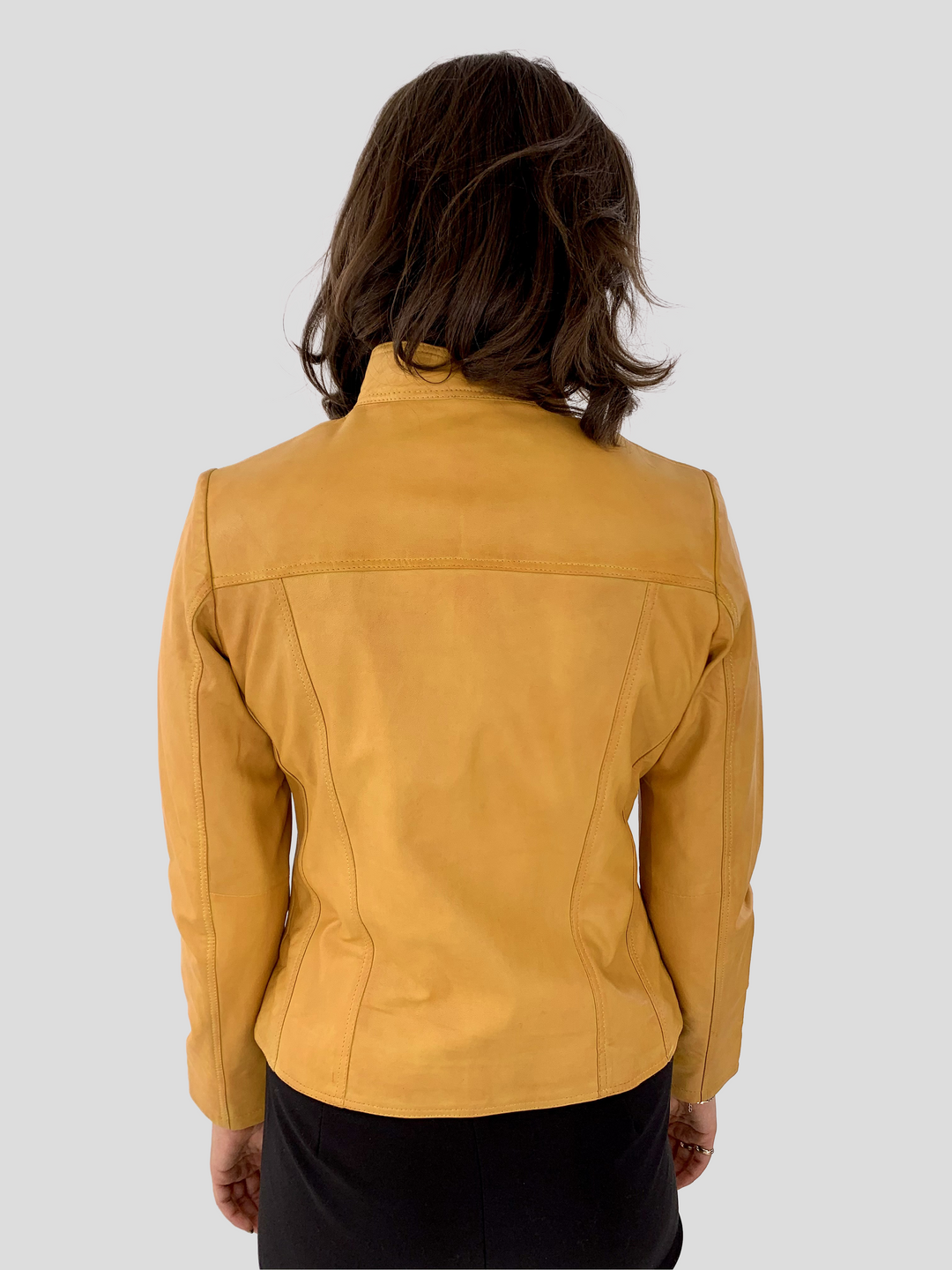 P 14-01 - Lamb Malli Leather - Women - Old Yellow