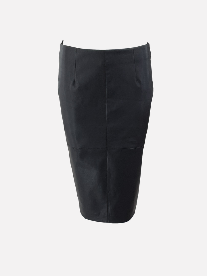 DP-03 Skirt - Lamme stretch nederdel - Dame - Sort