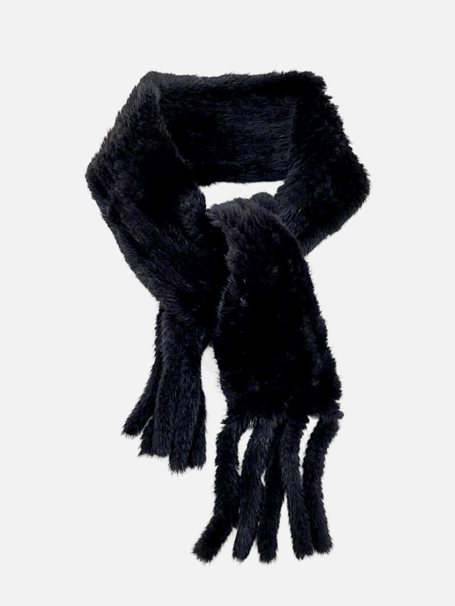 Black best sale scarf wrap