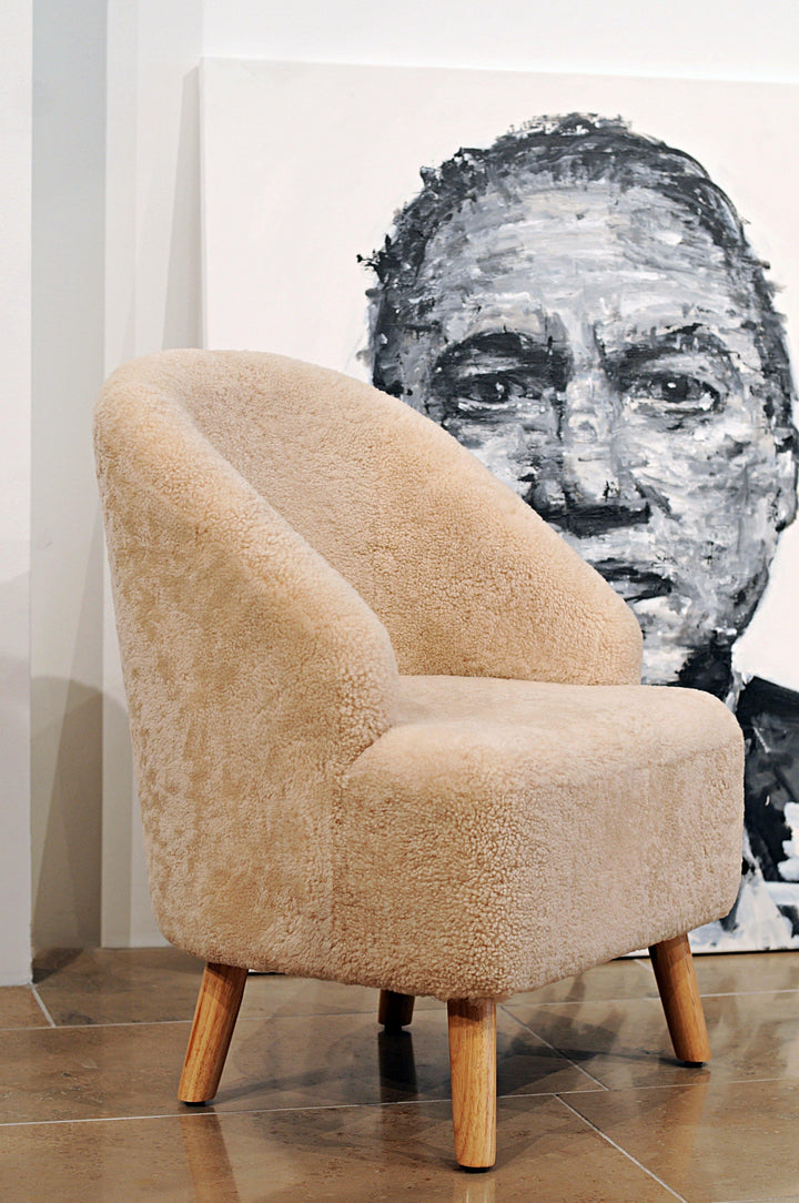 Levinsky Chair No. 1 - Australian Lamb - Accesories - Beige - Australian Lamb - Accesories - Levinsky Chair No. 1 - Australian Lamb - Accesories - Beige - Stampe Pels
