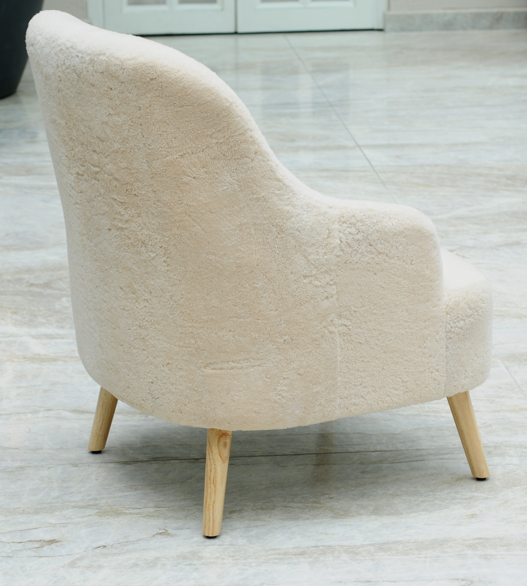 Levinsky Stuhl Nr. 2 - Curly Lamb - Zubehör - Beige