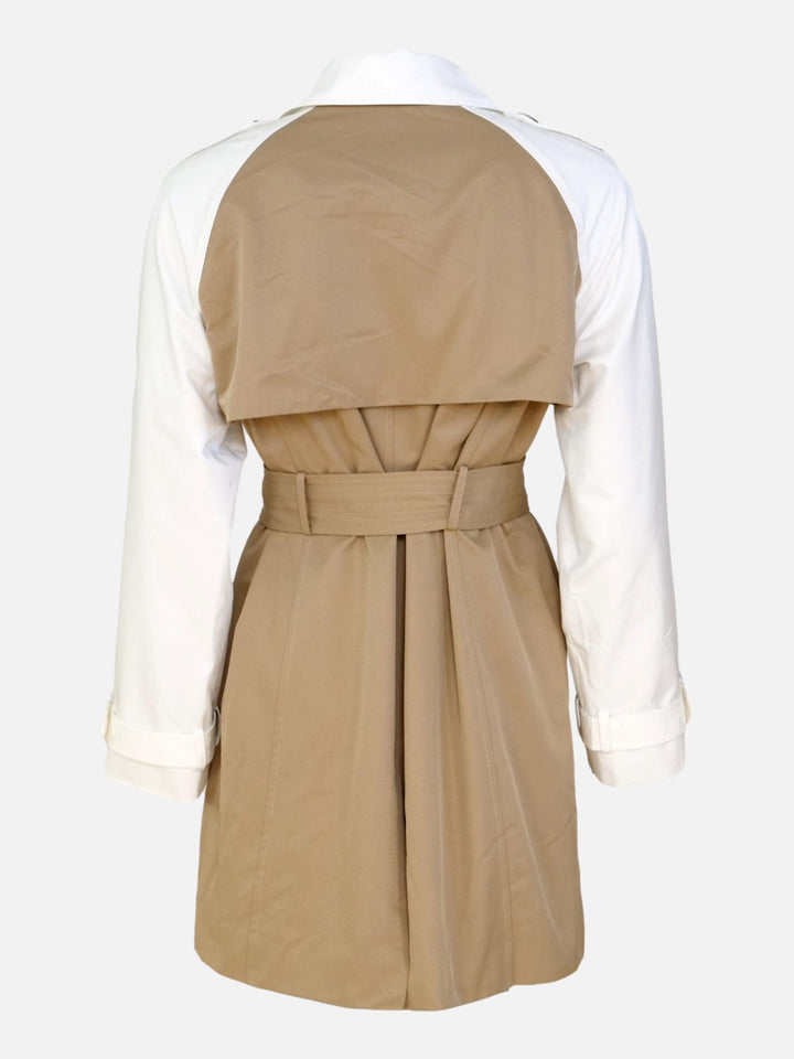 Gala 85 cm. - Trench coat - Dame - Beige og hvid