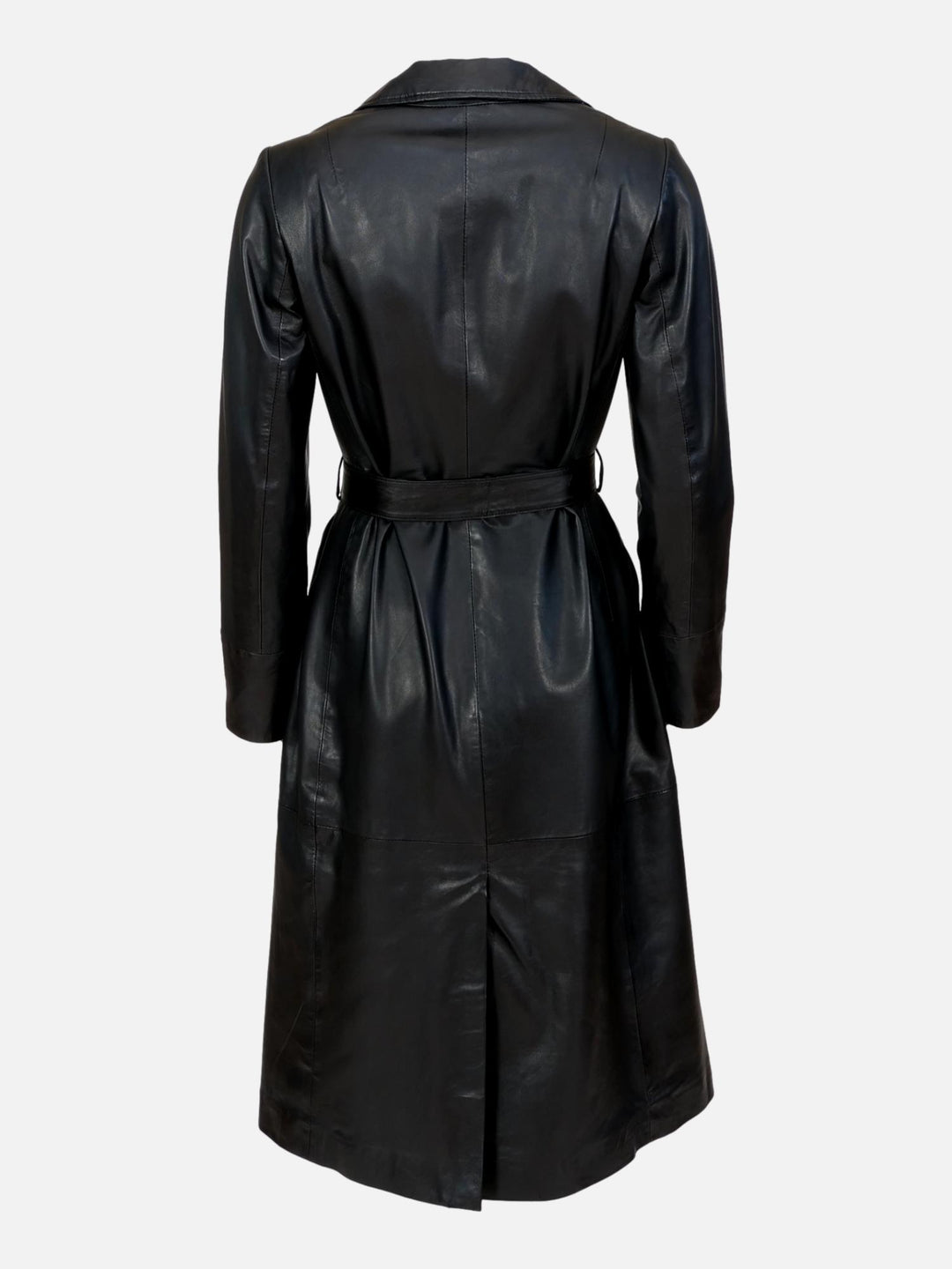 Connie, 115 cm. - Lamb Leather jacket - Women - Black