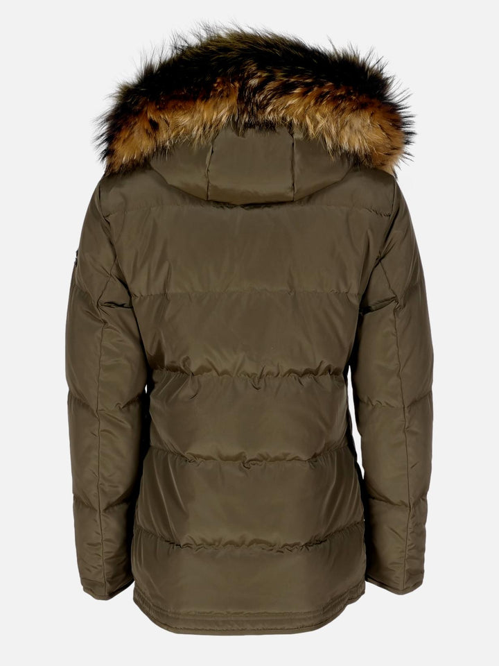Goluma, 75 cm.  - Hood -100% Down - Women - Army