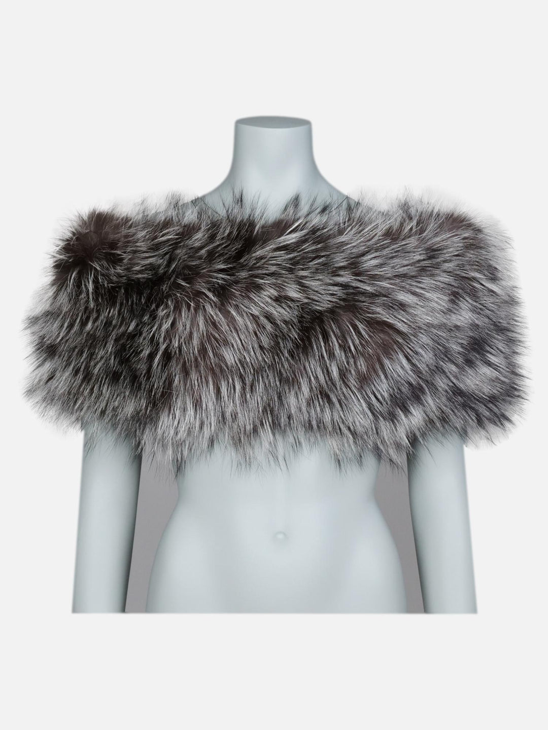 9362 Shawl Fox Knitted - Accesories Natural
