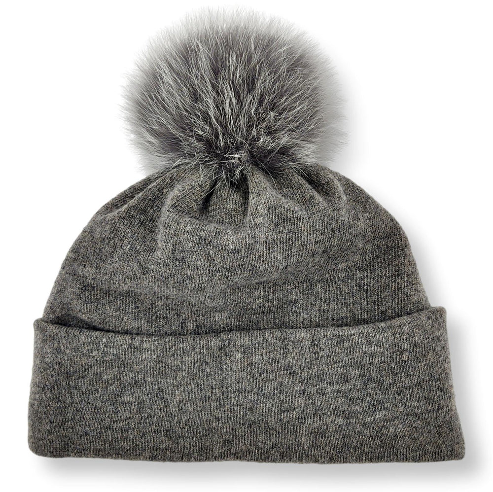 Jersey Beany Hat / Shawl - Accesories - Grey - Accesories - Jersey Beany Hat / Shawl - Accesories - Grey - Stampe Pels