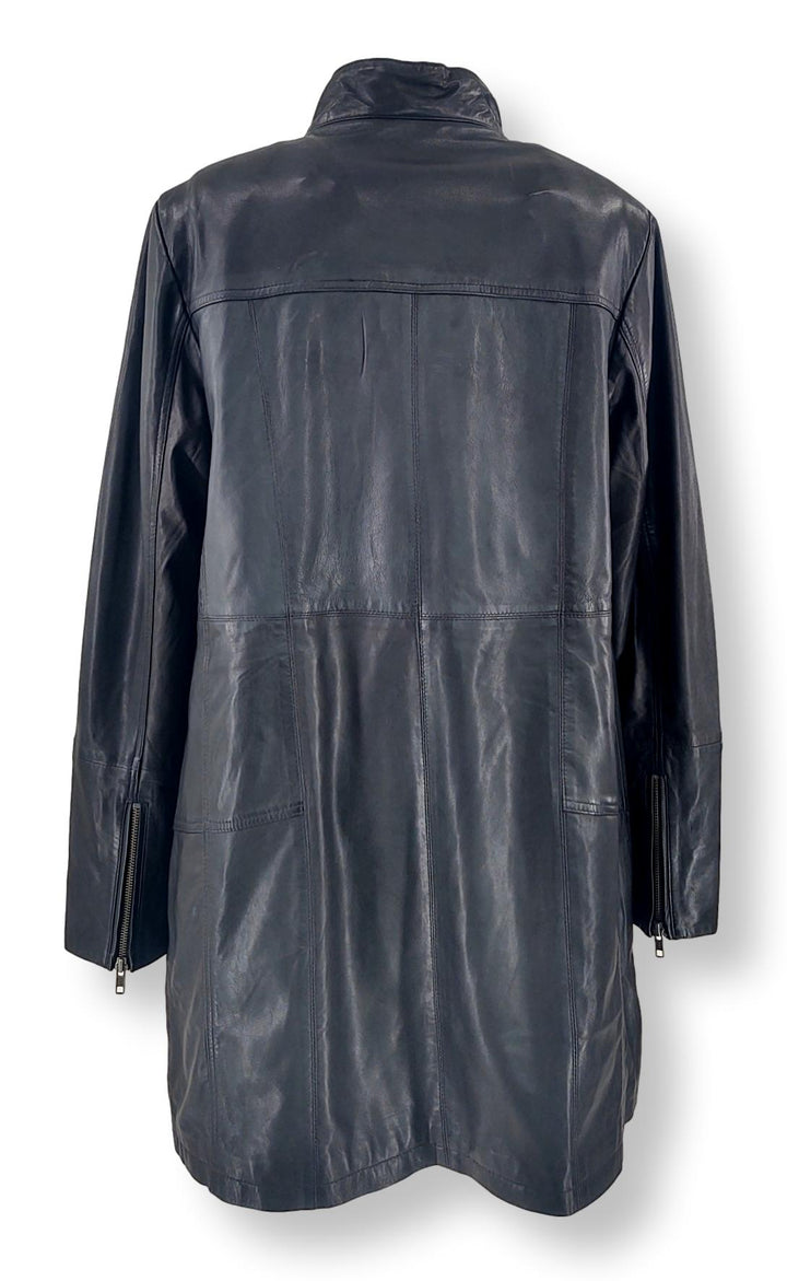 Evena  - Lamb Malli Leather Jacket - Women - Black