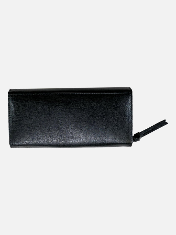 LW-0019 Plånbok - Läder - Tillbehör - Svart